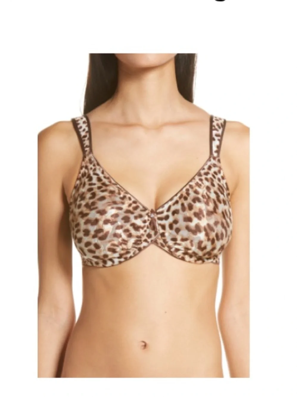 Wacoal Awareness Underwire Bra in Leopard-Print
